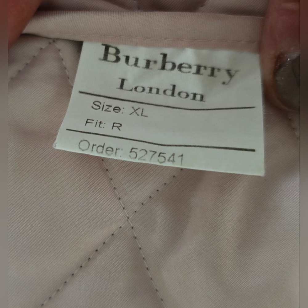 Burberry PINK Nova Check Quilted Jacket - Picture 12 of 14